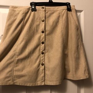 Francesca’s Button Down Skirt